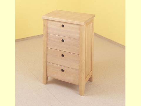 Kommoden Bella-Vita 4 Schubkästen Massivholz Erle