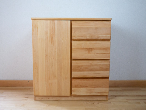 CARLOS Sideboard eine Türe, vier Schubkästen