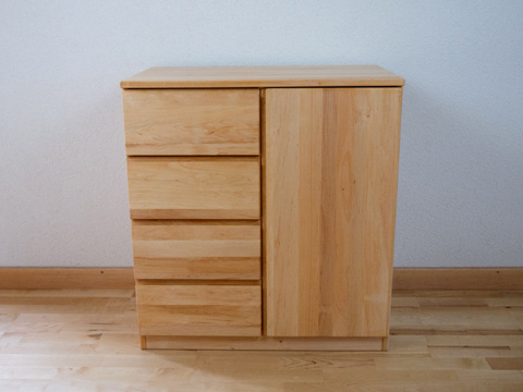 CARLOS Sideboard vier Schubkästen, eine Türe