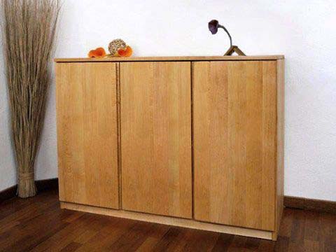 Sideboard mit 3 Türen und Naturmöbel