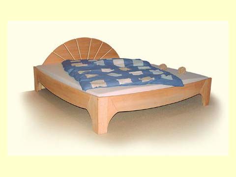 Naturbett DIVINA III  Massivholz Erle