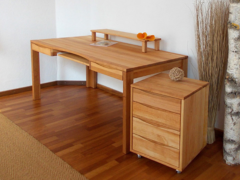 Majestro Schreibtisch Rollschrank