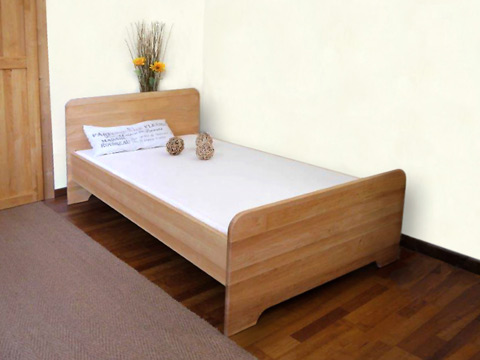 Naturholzmöbel Bett SIENA Erle massiv