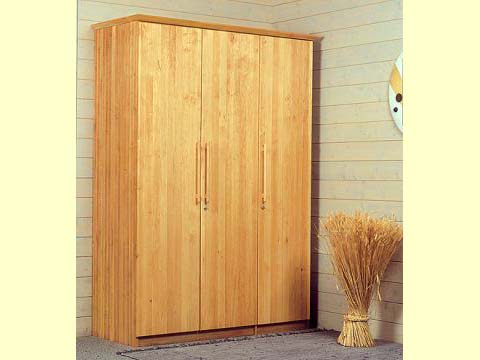 Kleiderschrank TOSKANA Ökomöbel aus Bio-Erle